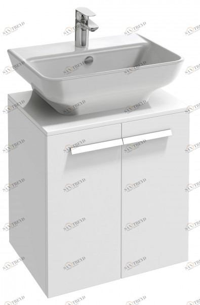 EB1386-E16 Мебель под раковину 55,5 см, 2 дверцы Jacobdelafon STRUKTURA Santreyd