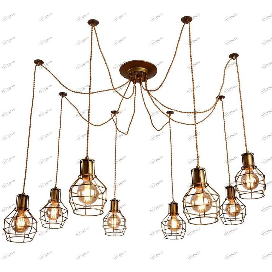 Подвесная люстра Arte Lamp 75 A9182SP-8BZ ARTE LAMP ДИЗАЙНЕРСКИЕ 056512 Бронза 