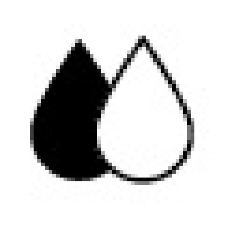 232122 DENOX Бак белый с крышкой с педалью 50 л. Белый  - Вид №2