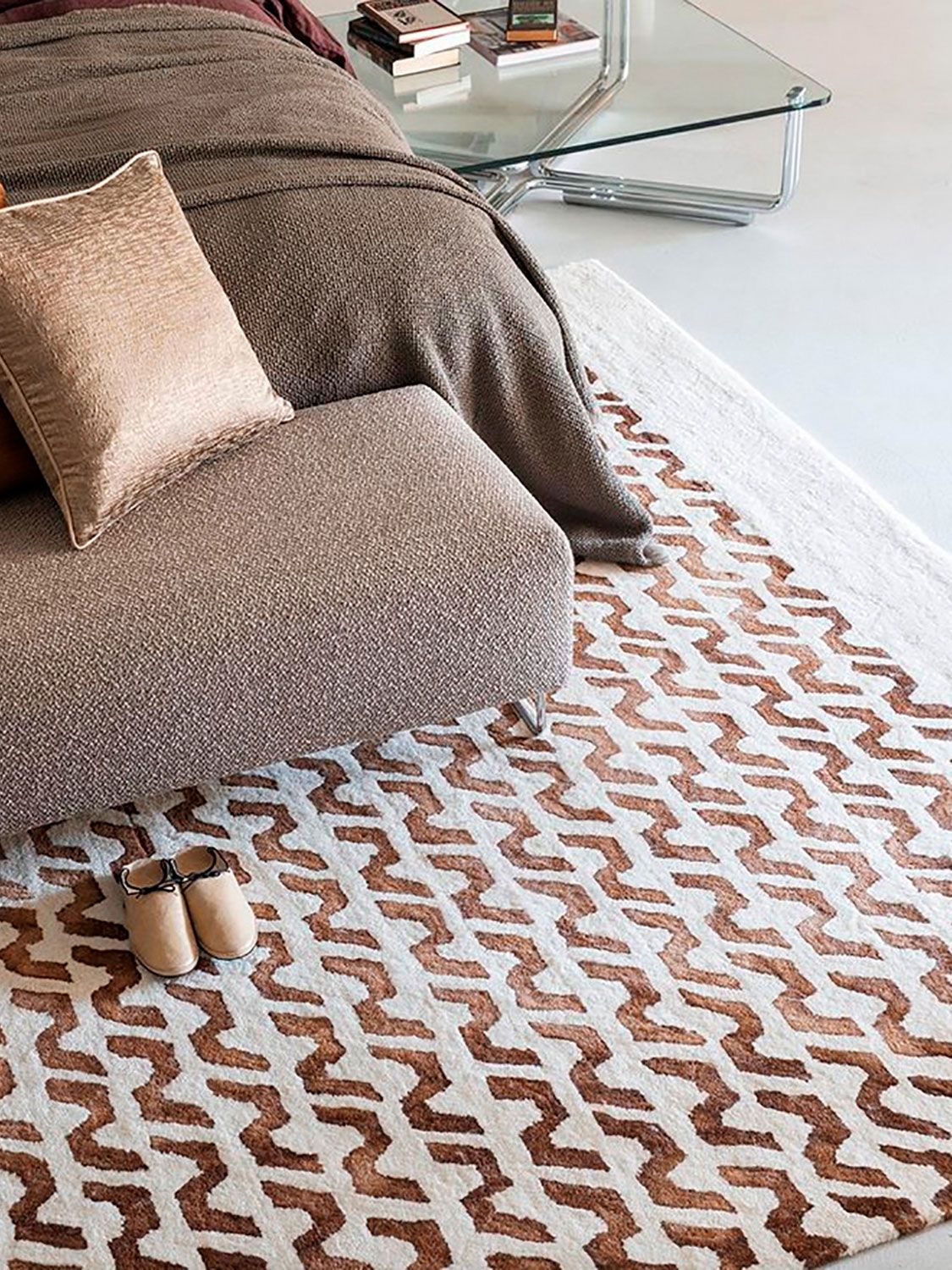 Ковер из чистой новозеландской шерсти с ручной росписью G.T.DESIGN летать ARCH-00068029 - Вид №2