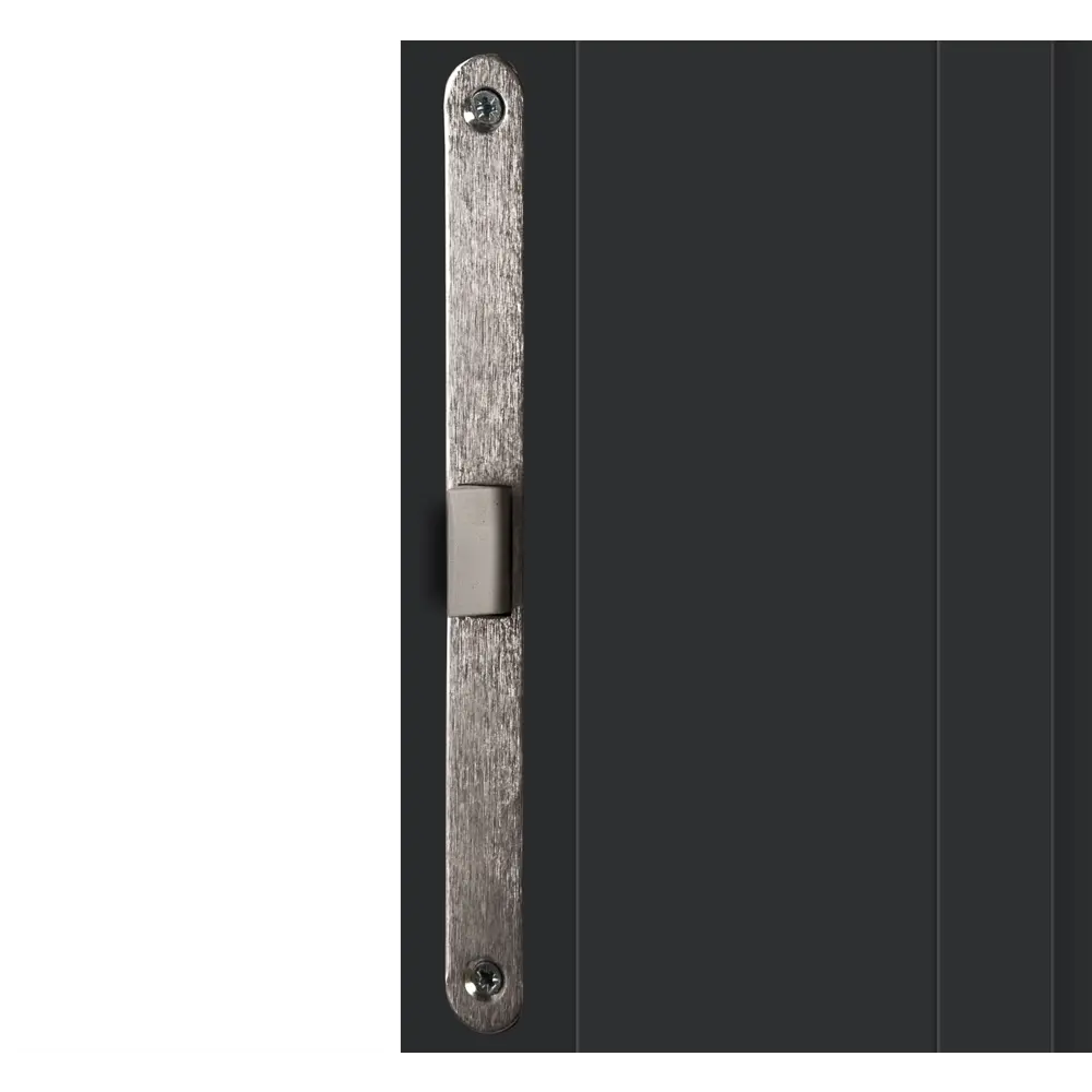 Дверь межкомнатная со стеклом Нобиле 90x200 см Hardflex цвет антрацит с замком 84491283 STLM-2101912 МАРИО РИОЛИ  - Вид №4