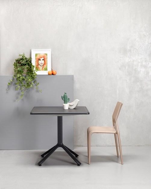 SCAB DESIGN Квадратный стол с основанием 4 звезды sun-id-1440187 - Вид №2