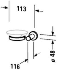 Duravit Portasapone D-code sun-id-1387040 - Вид №1