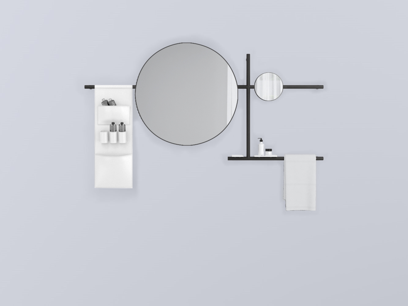 SWSTTE-RO+SWSPT-CM+SWSPI-NM+SWM10-BI+SWM20-BI+SWSCT-BI . круглый стали cielo Siwa Ceramica Cielo