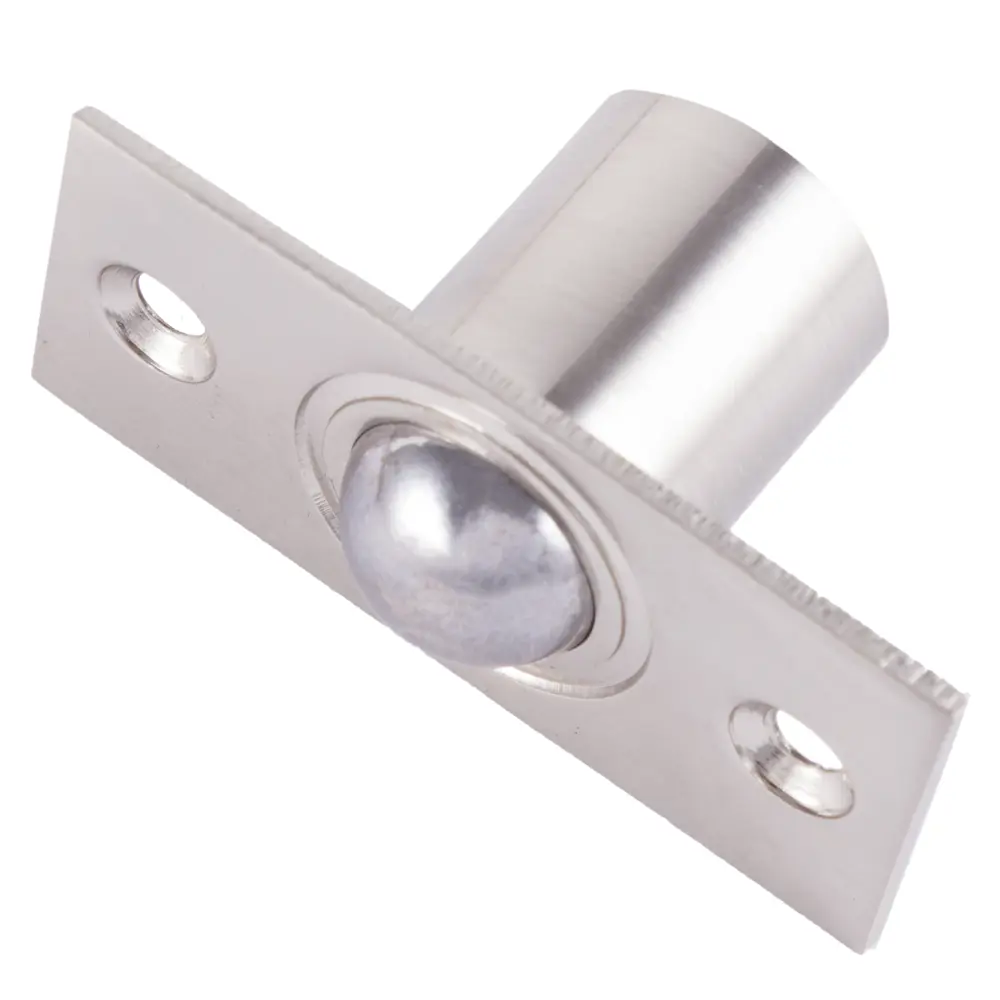 Шариковый фиксатор Apecs R-0001, 21х19 мм, сталь, цвет сатин 12264273 STLM-2002683 