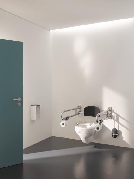 805.20.100 Набор туалетных щеток HEWI System 111 | Edelstahl  - Вид №6