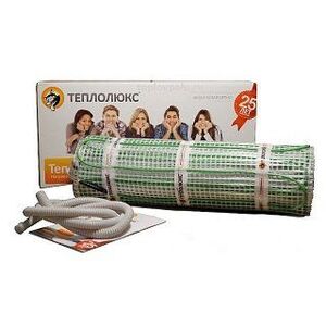 Греющий мат для теплого пола 0,5 х 4 м 285 Вт ТЕПЛОЛЮКС двужильный