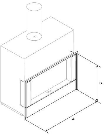 Stûv Открытый встроенный стальной камин на дровах Stûv 22 sun-id-1361253 - Вид №1