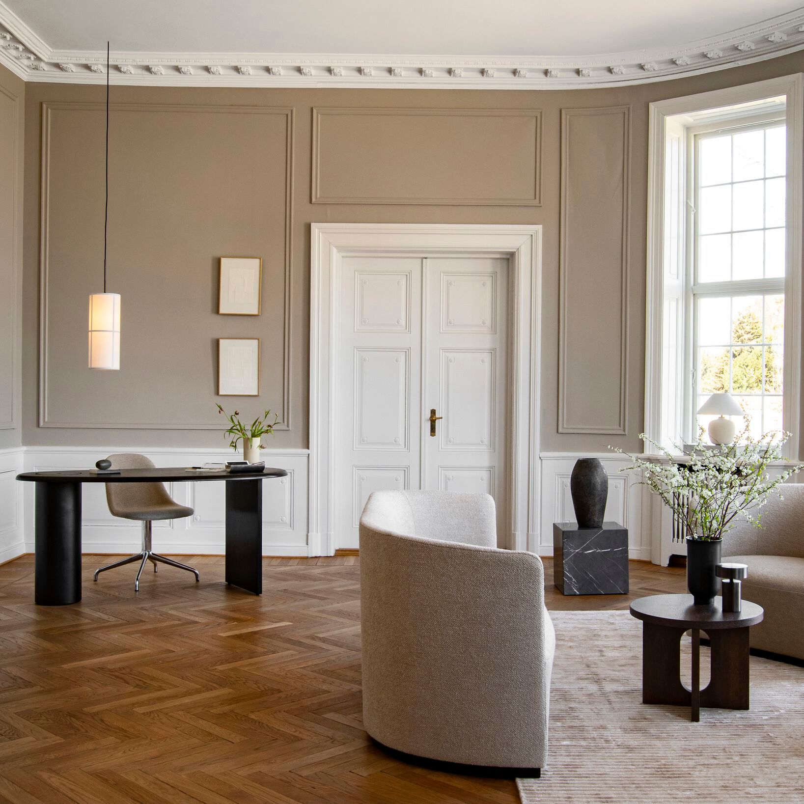 Стол из стали и дерева Audo Copenhagen THE ECLIPSE ARCH-00124271 - Вид №6