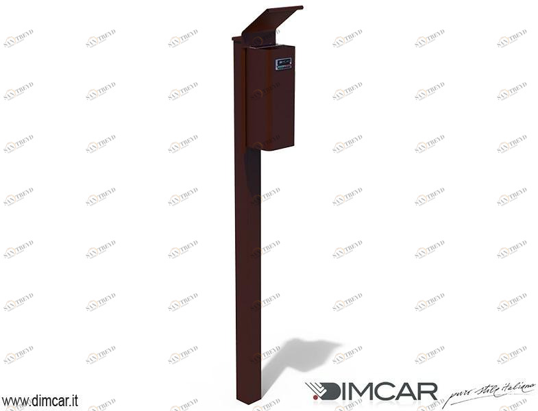 DIMCAR Стальная пепельница для общественных мест Elite 411-bis