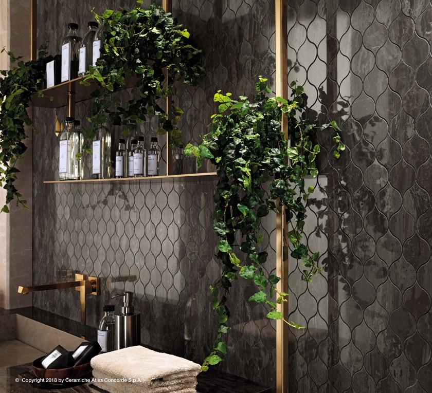 Atlas Concorde Белая плитка для стен с эффектом мрамора Marvel edge sun-id-1389286 - Вид №63