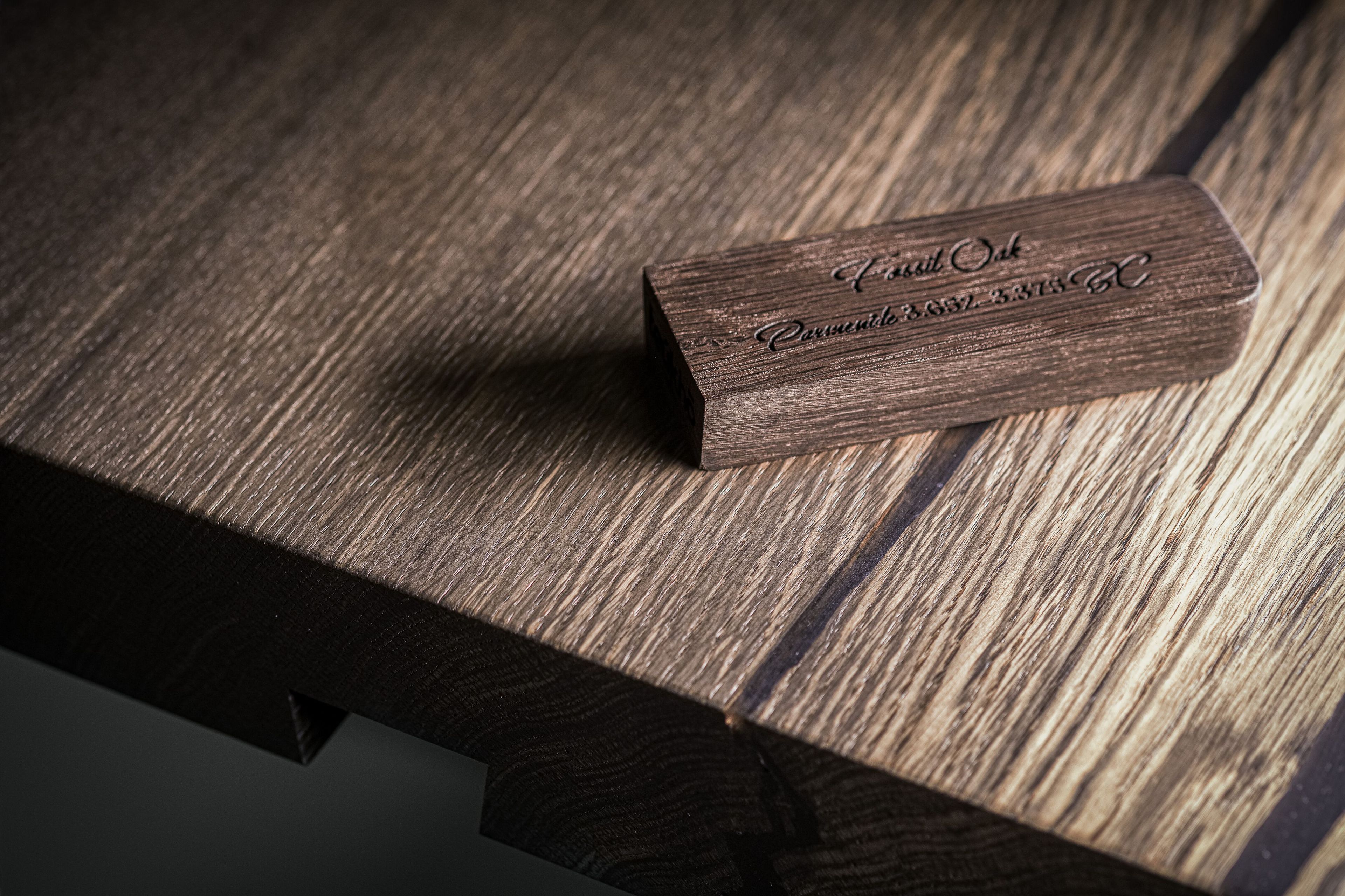 Прямоугольный стол из ископаемого дуба Teúkhō VELA ARCH-00139199 - Вид №3