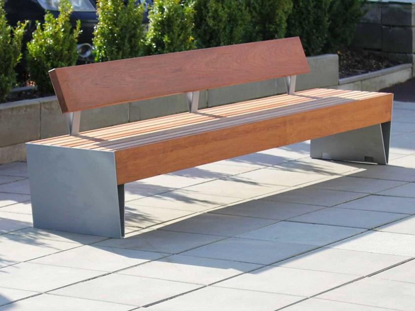 mmcité1 Скамья со спинкой Blocq sun-id-1491186 - Вид №4