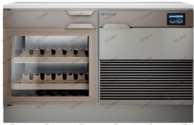 Hizone Холодильник для вина со стеклянной дверцей sun-id-1374872