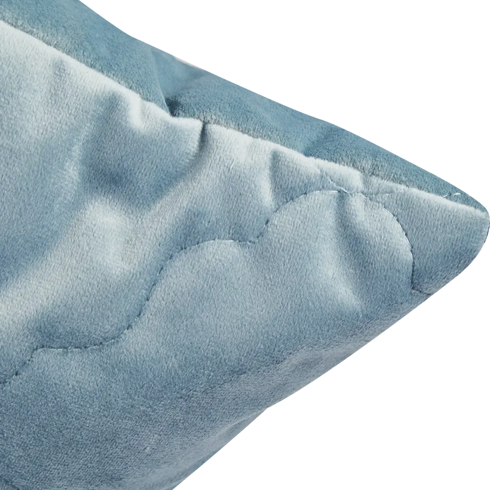 Подушка Ромб 50x50 см цвет серо-голубой LINEN WAY STLM-2101377 - Вид №2