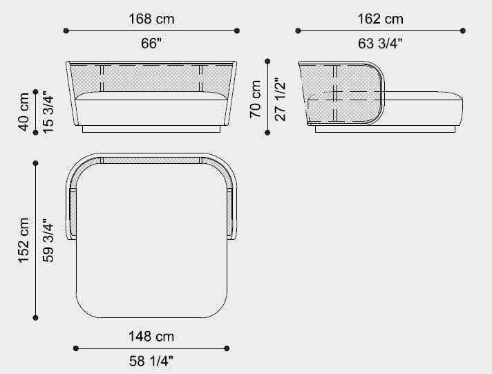 Мягкая ткань Dormeuse ETRO Home Interiors Caral ARCH-00152239 - Вид №6