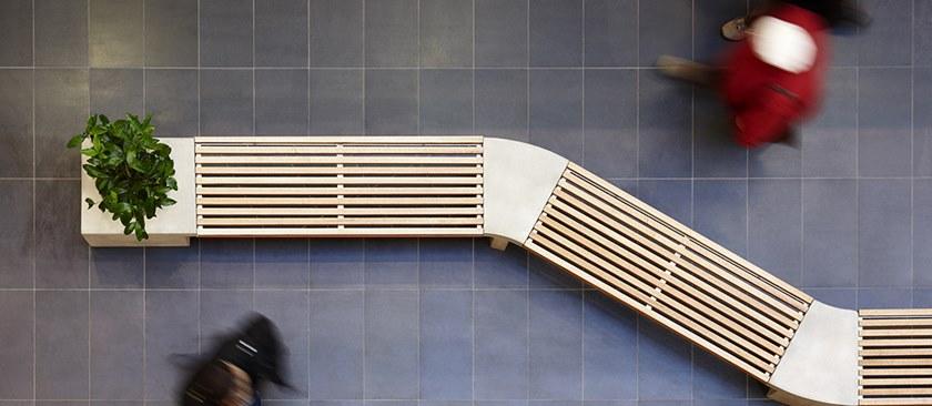 Nola Industrier Бетонная скамья без спинки sun-id-1434906 - Вид №14