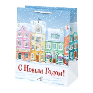 Пакет подарочный «Зимний город» 18x23 см 82801944 STLM-2072876