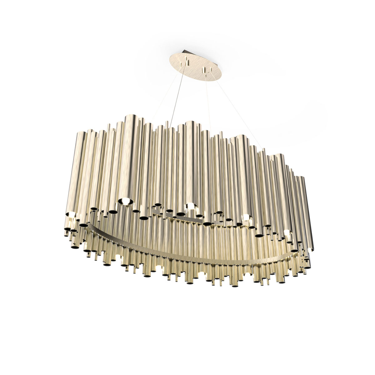 Подвесные лампы Brubeck Oval Suspension Lamp Covethouse DELIGHTFULL 