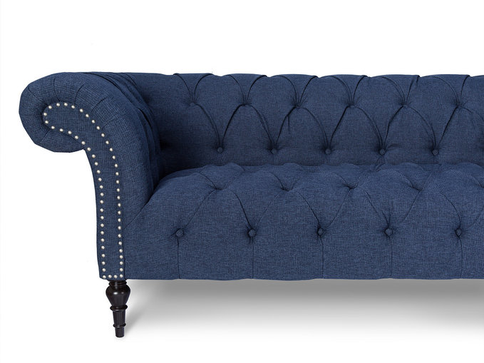 Диван Ralph прямой синий KELLY LOUNGE ДИЗАЙНЕРСКИЕ 117405 Синий  - Вид №2