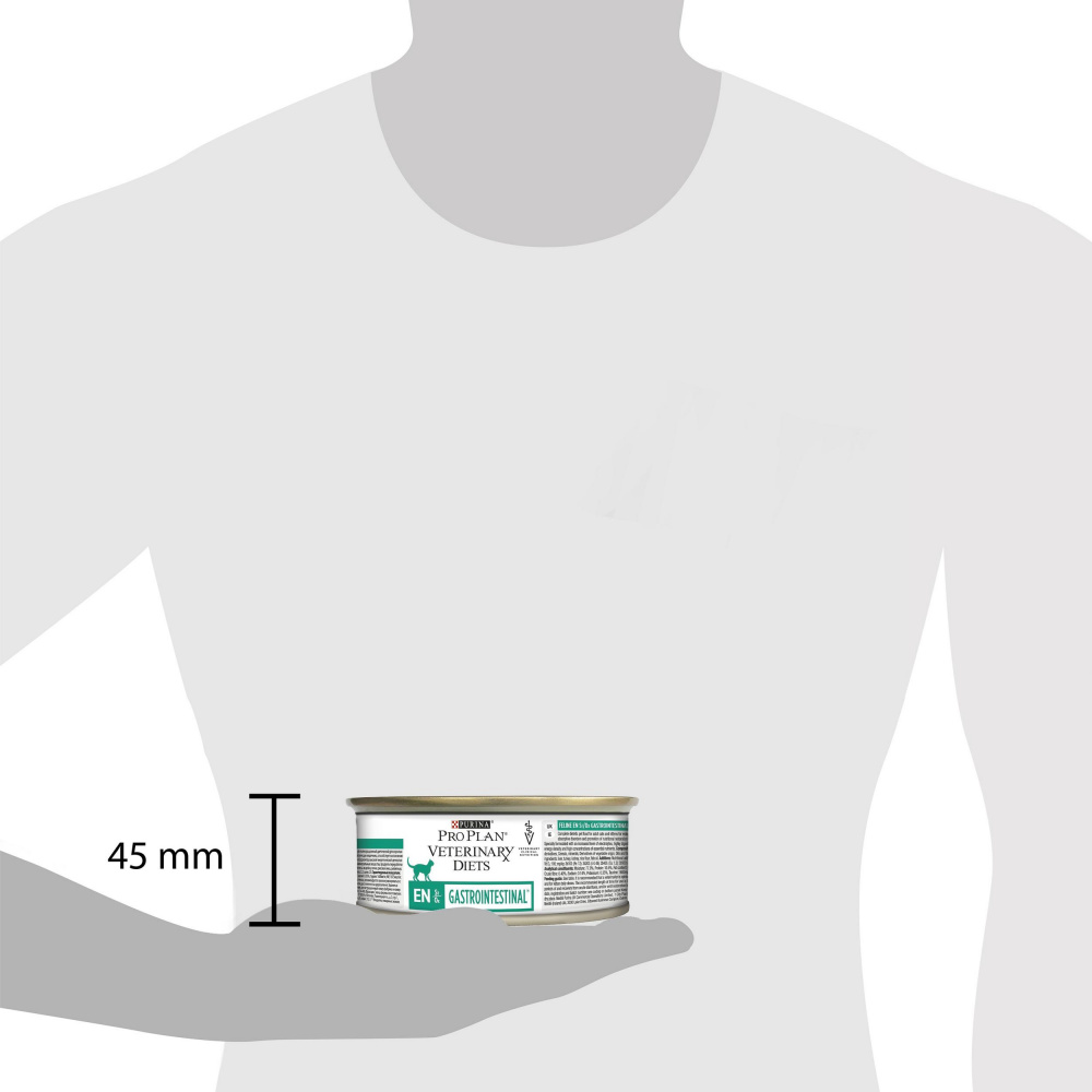 ПР0033170 Корм для кошек Veterinary Diets EN St/Ox при расстройствах пищеварения, конс. 195г Pro Plan  - Вид №3
