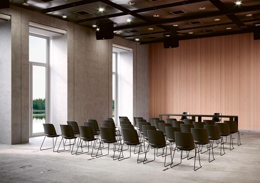 Segis Стул из полипропилена, штабелируемый салазками To-be sun-id-1495088 - Вид №3