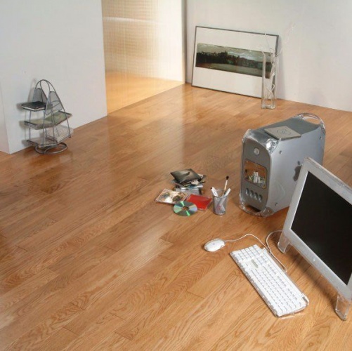 Паркет Ёлка Coswick Ренессанс Розовый Дуб Селект (Гладкая) 647,7х107,95 мм 11241102 - Вид №4