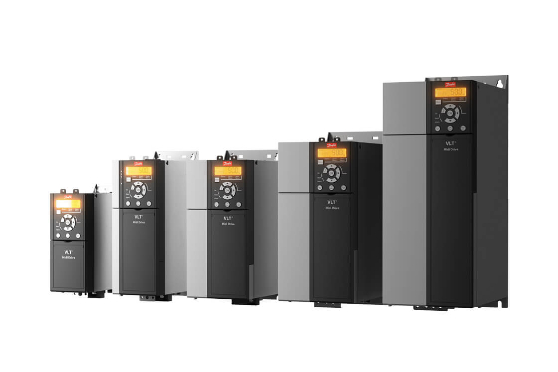 Danfoss VLT Midi Drive FC 280 – универсальный и многофункциональный привод для задач общей автоматизации мощностью до 22 кВт FC-280PK37T4E20H2BXCXXXSXXXXAX 134U3006 