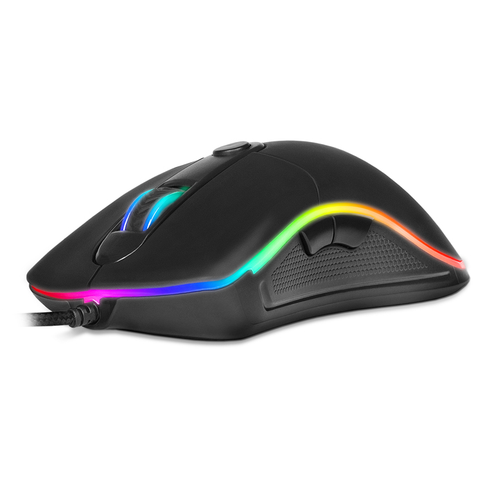SV-016395 Игровая мышь rx-g940 usb (5+1кл. 600-6000 dpi, softtouch, подсветка, игров. упак) Sven Santreyd  - Вид №1