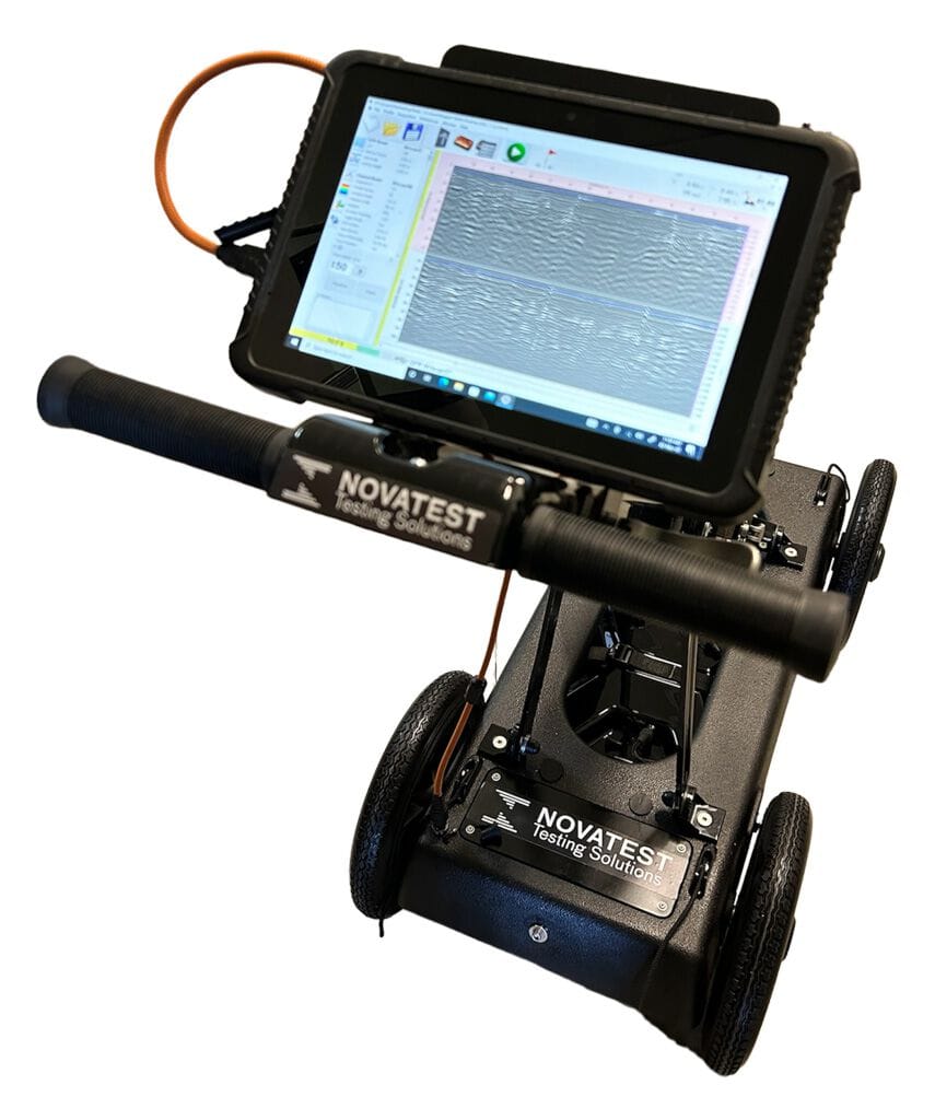 Одночастотные и многочастотные антенны georadar NOVATEST мониторинг и сбор данных, горные породы и недра, георадарные исследования ARCH-00064605 - Вид №2