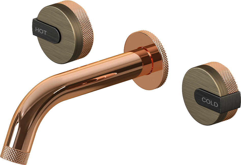 E-11530-R1VBB-L1BOX-RG Смеситель для умывальника из 19,1см носикем (внешняя часть) GRAFF MOD+