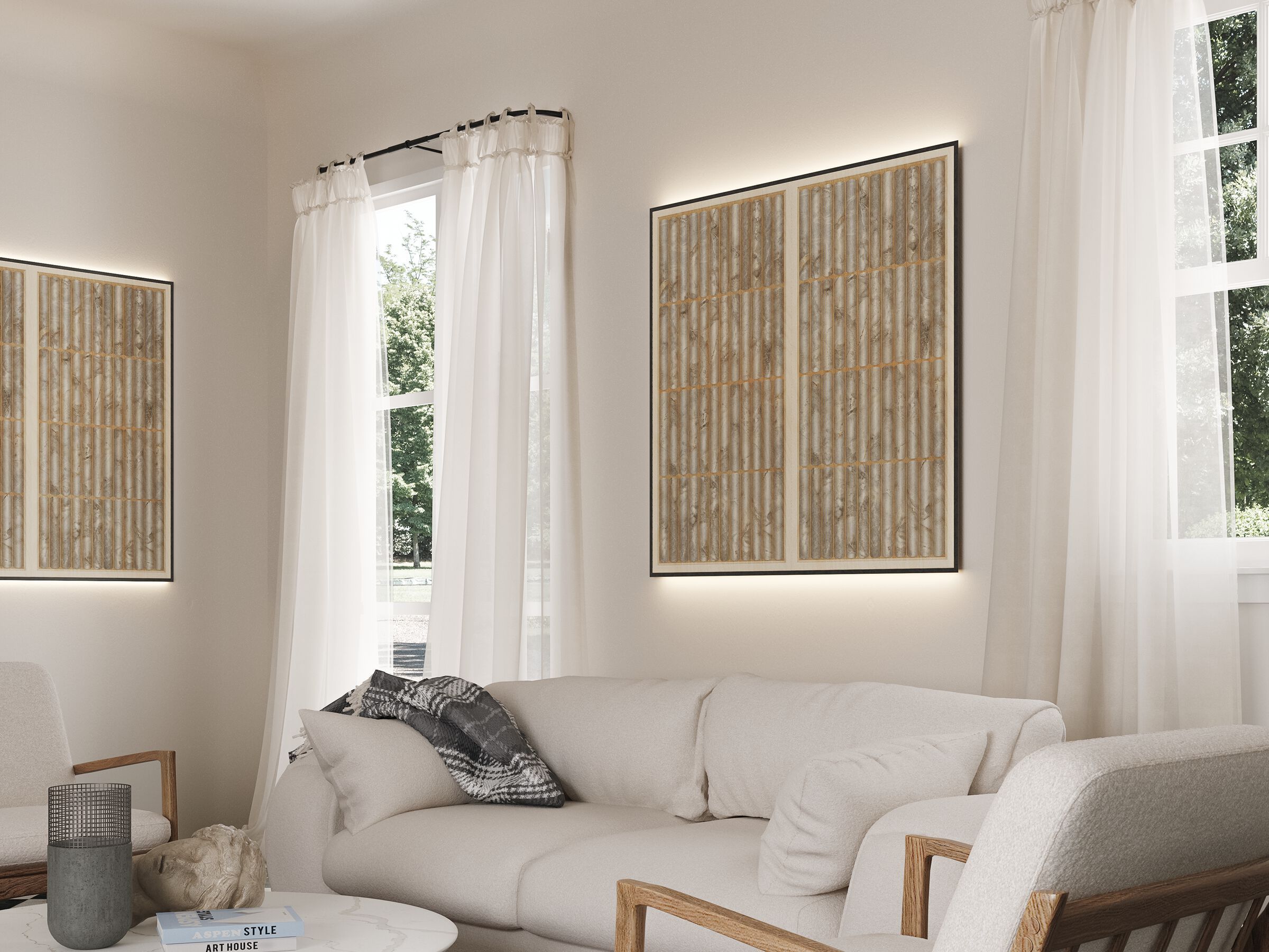 Декоративная панель Inkiostro Bianco White Paper ARCH-00038725