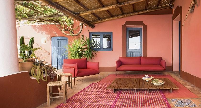 Paola Lenti 3-х местный диван из полиэстера Kabà B109be - Вид №2