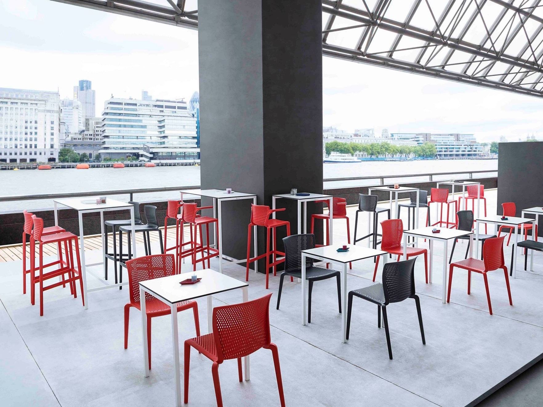 Штабелируемый стул из инженерного пластика GABER Spyker ARCH-00027942 - Вид №9