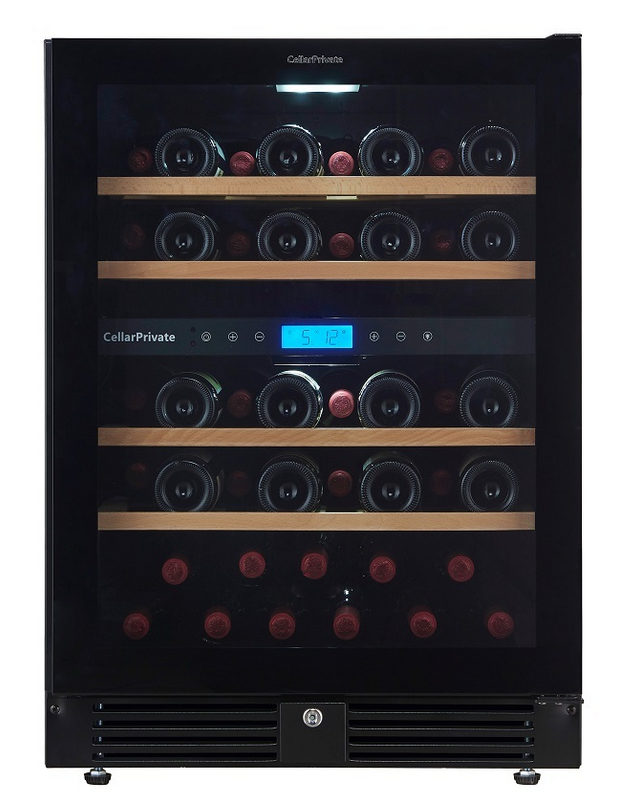 9049328 Винный шкаф Cellar Private CP043-2TBH черный STDN-0003655 - Вид №2