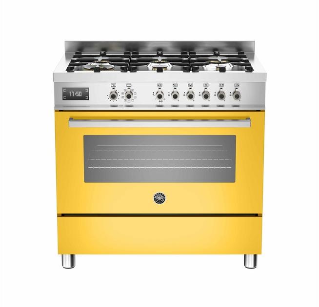 Bertazzoni Профессиональная отдельно стоящая кухня Professional Pro90 6 mfe s - Вид №3