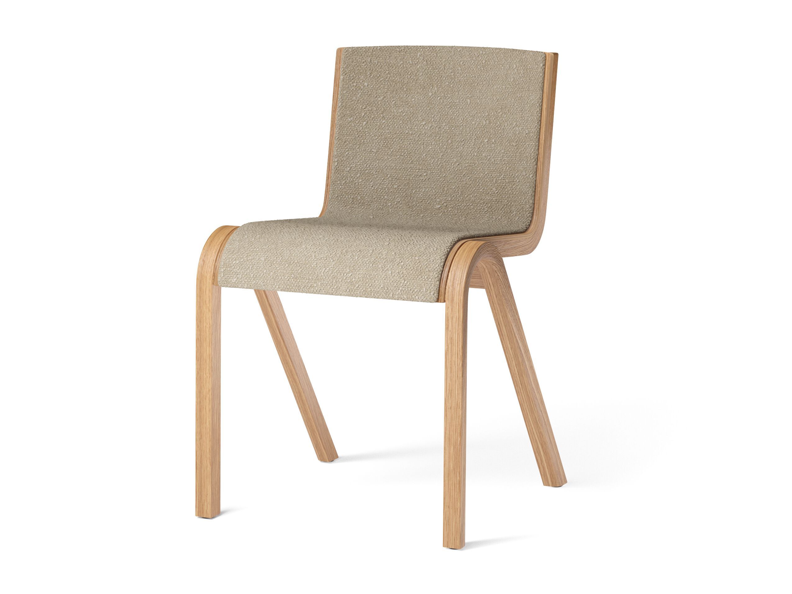 Деревянный мягкий штабелируемый стул Audo Copenhagen Ready ARCH-00121565