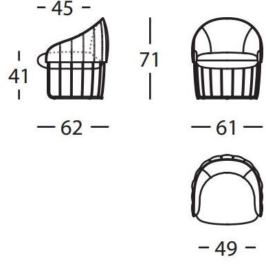 Sancal Кресло с мягкой обивкой Tonella sun-id-1453570 - Вид №9