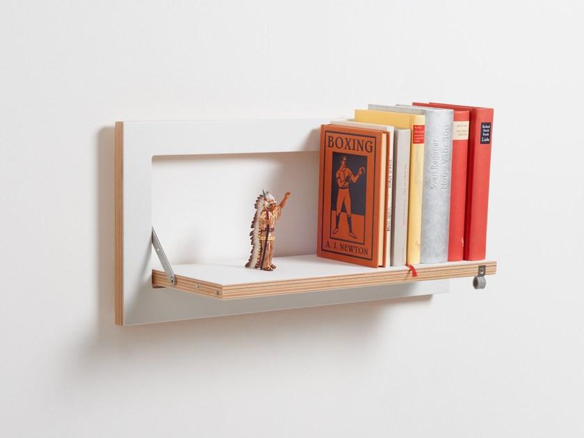 AMBIVALENZ Складная фанерная полка Fläpps regal 60×27-1 Fl160002 - Вид №1