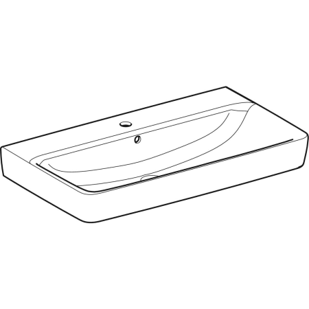 501.721.00.1 Накладная раковина Geberit Renova Plan Geberit  - Вид №19