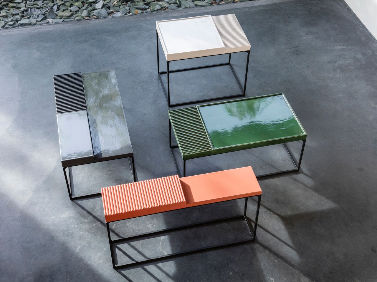 Керамический журнальный столик Linteloo TERRACE ARCH-00077235 - Вид №1