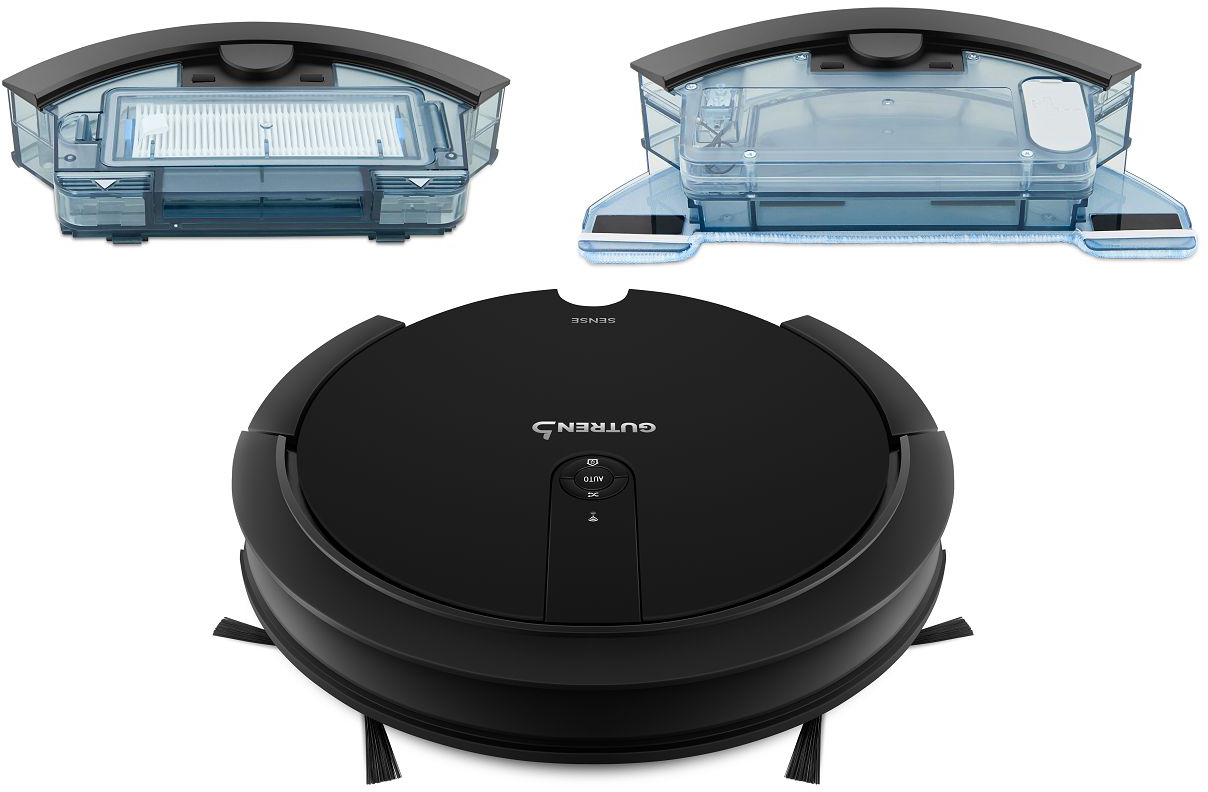 G410B Робот-пылесос sense 410 (черный) Gutrend Santreyd  - Вид №8