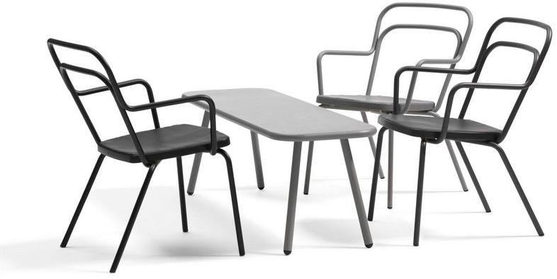 Blå Station Низкий низкий складной столик для сада из стали Kaffe Bla Station sun-id-1464767 - Вид №1