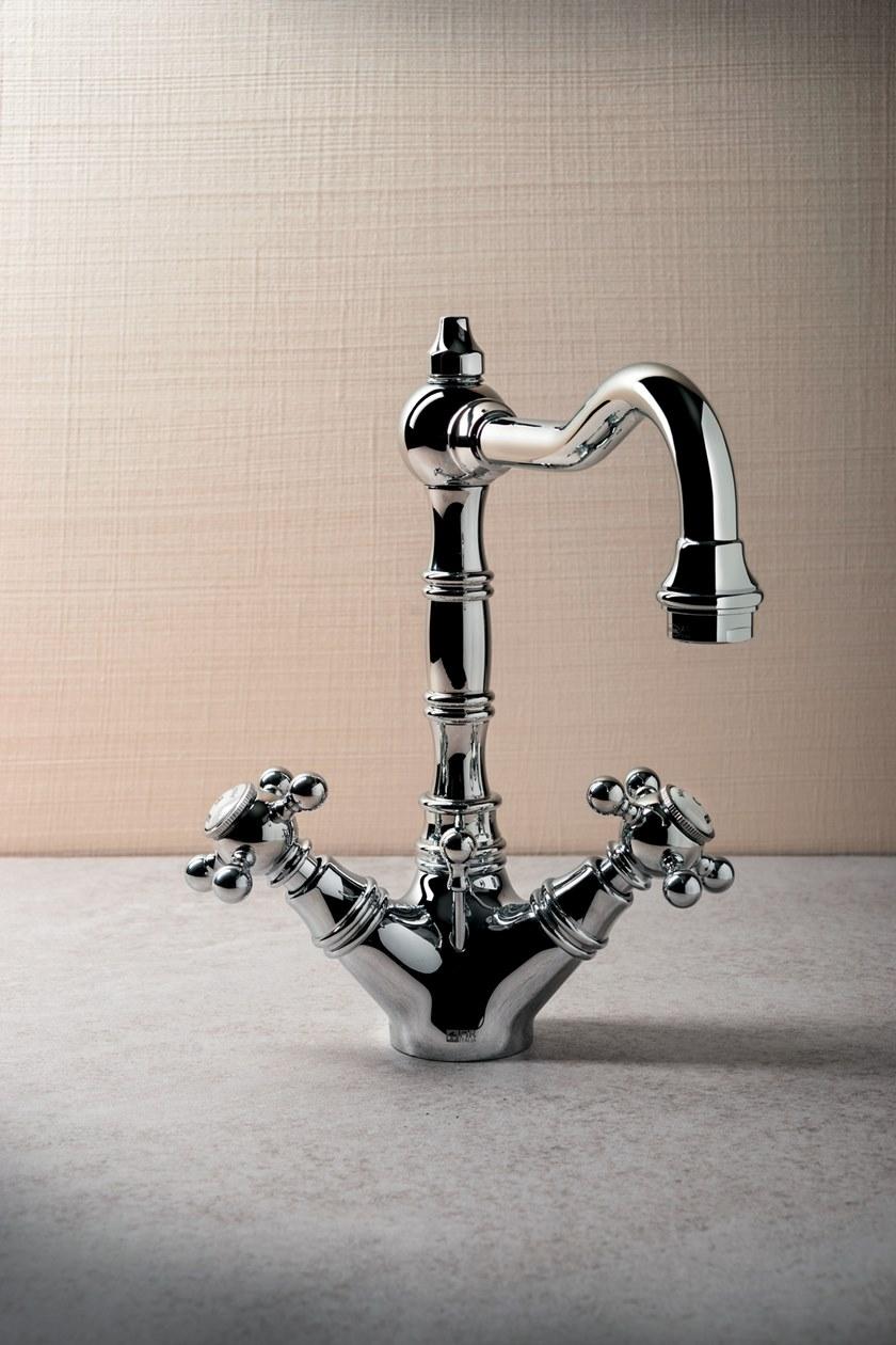 Fir Italia Смеситель для раковины на одно отверстие с аэратором Melrose 20 2013115 - Вид №1