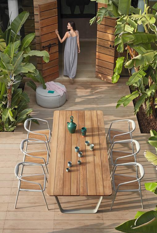 MNST385 Обеденный стол pwi flint f13 264см x 118см Manutti Air - Вид №17