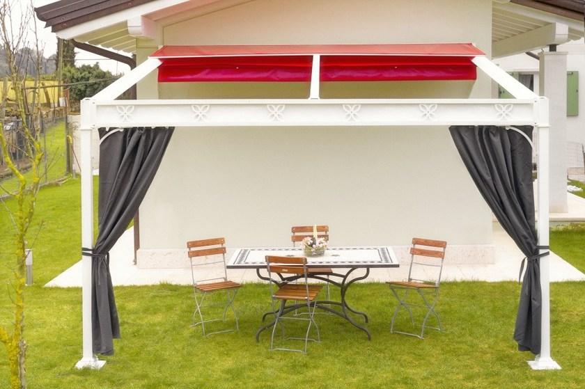 L'Officina by Adami Пристроенная пергола со стеклом и каналом для сбора воды sun-id-1377483 - Вид №4