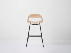 Gazzda Барный стул высокий с подставкой для ног Leina