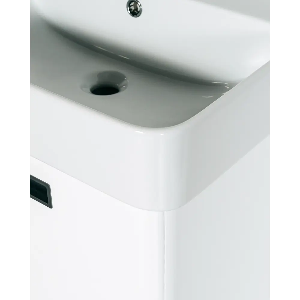 KIROVIT Олимпия — фарфоровая раковина с полочкой для ванной 89373200 STLM-0983010 - Вид №1