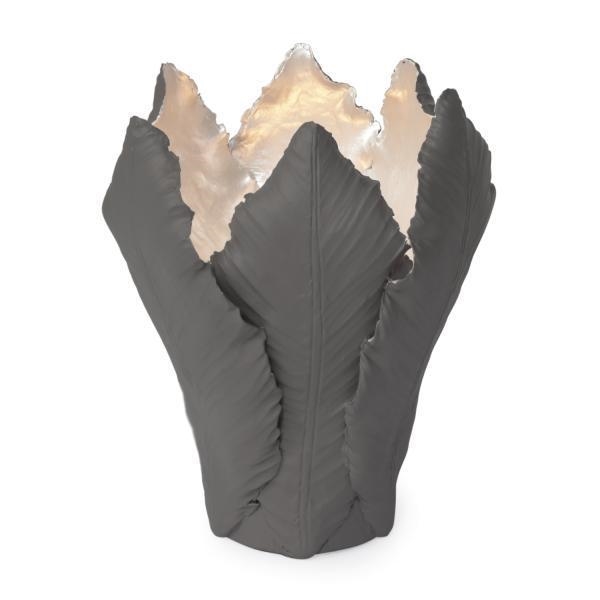 300054-D3 ABHIKA ПОДСВЕЧНИК ТЮЛЬПАН BIG MEDGRAY/GOLD  - Вид №4