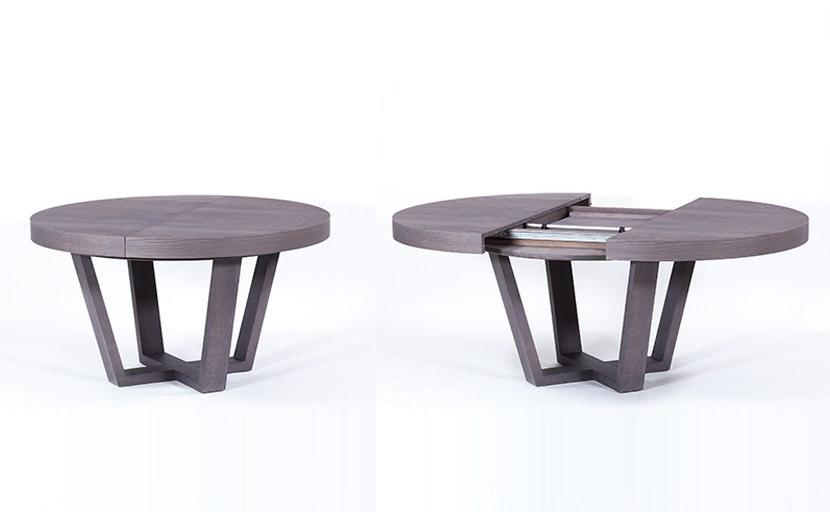 Anesis Раздвижной круглый обеденный стол из массива дерева  T147  - Вид №1